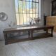 Table de gantier drapière 1900 chêne massif 330cm XL