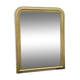 Miroir de style Louis Philippe en bois doré