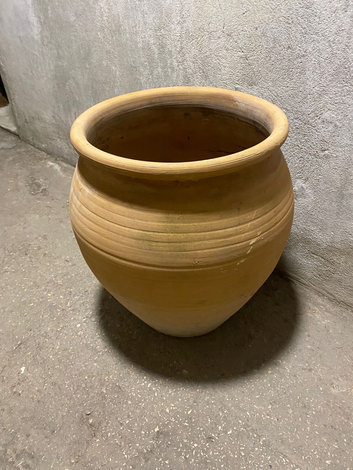 Large terracotta pot
