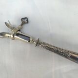 pliers or handle a leg in silver metal