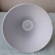 Enamelled sheet metal lampshade
