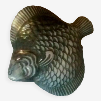 Bonbonnière en porcelaine poisson porcelaine de France