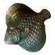 Bonbonnière en porcelaine poisson porcelaine de France