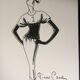 Illustration of mode or press by Pierre Cardin - 80s