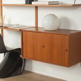 Cado | poul cadovius classic shelving system, 1950s, teak veneer