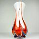 Hand-cut Murano glass vase by Carlo Moretti, Italy, 1970s.