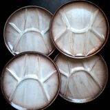 Sandstone fondue plates
