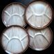 Sandstone fondue plates