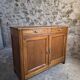 French country buffet, rustic kitchen furniture, wooden buffet, circa 1930–1950.