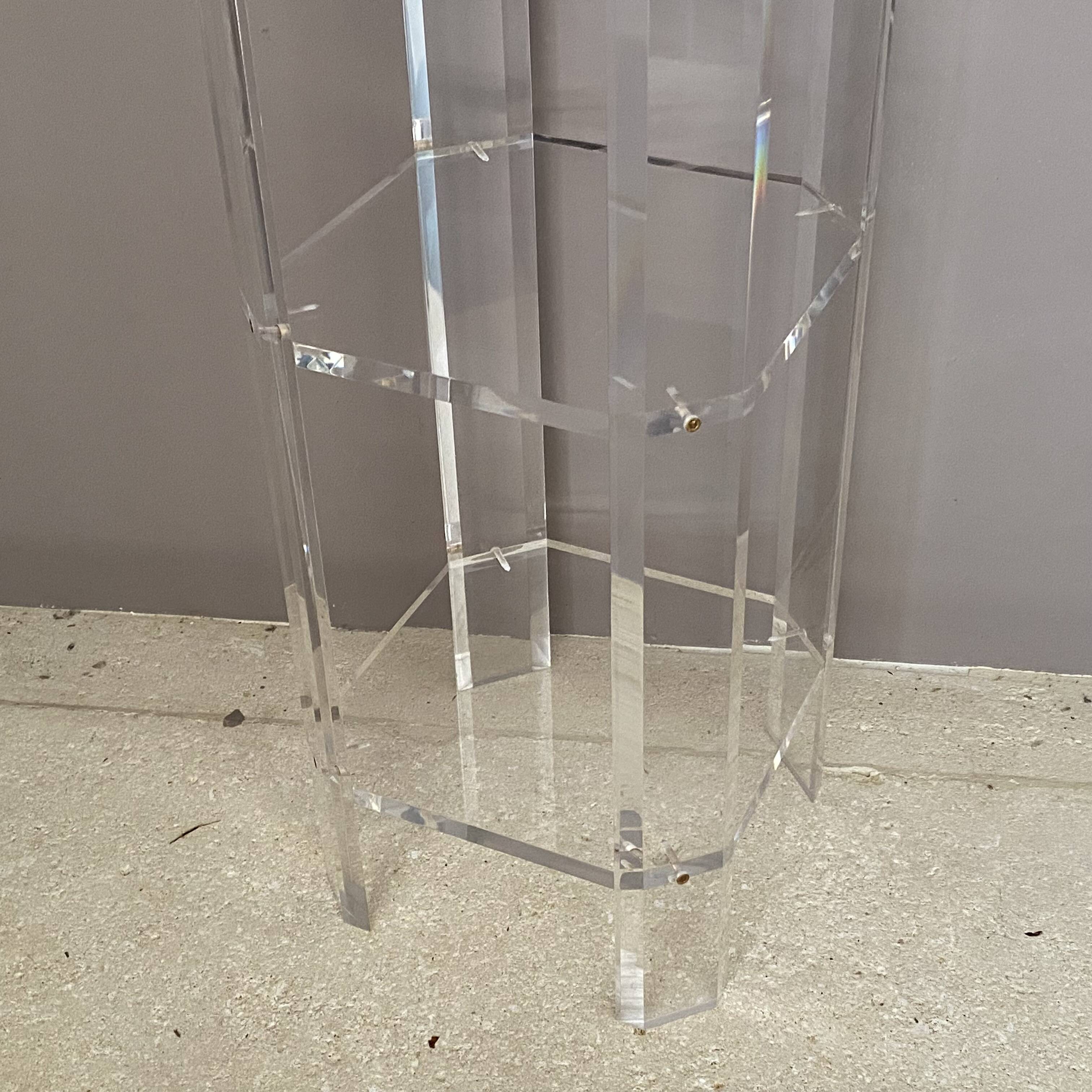 Console Salsa par David Lange 1980. 90x30x30.