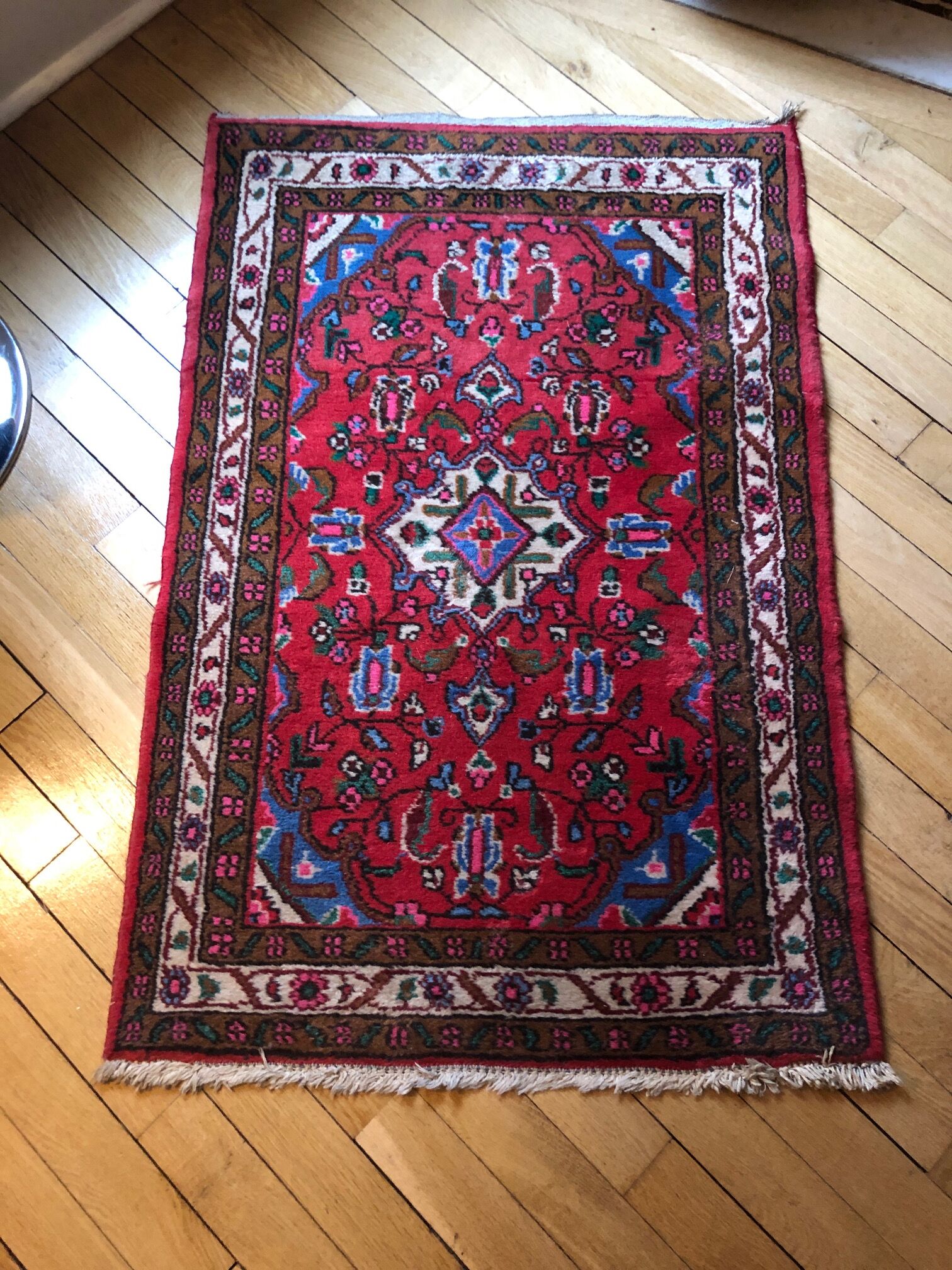 Iranian vintage carpet  77x119cm