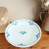 Fruit bowl in iron earthenware from St-Amand.