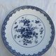 Plate of delft blue collection in porcelain ruks vintage museum