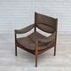 1970s, Danish design by Kristian Vedel, highback armchair model "Modus".