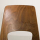 Set of 3 Jomain Baumann chairs, seat in imitation cognac leather, circa 1960