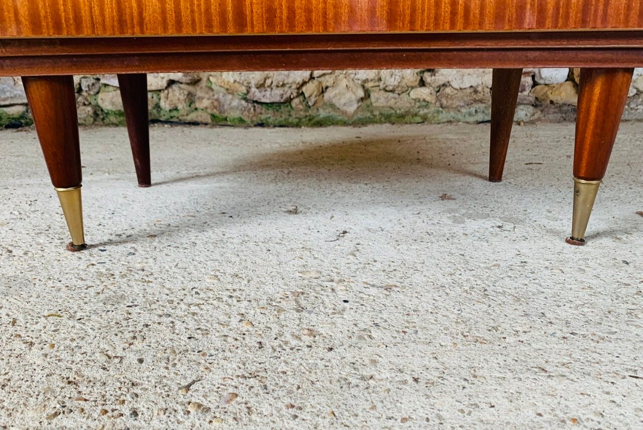 Vintage chest of drawers with 4 drawers by Capelle, circa 60's
