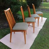 Set of four Scandinavian style chairs