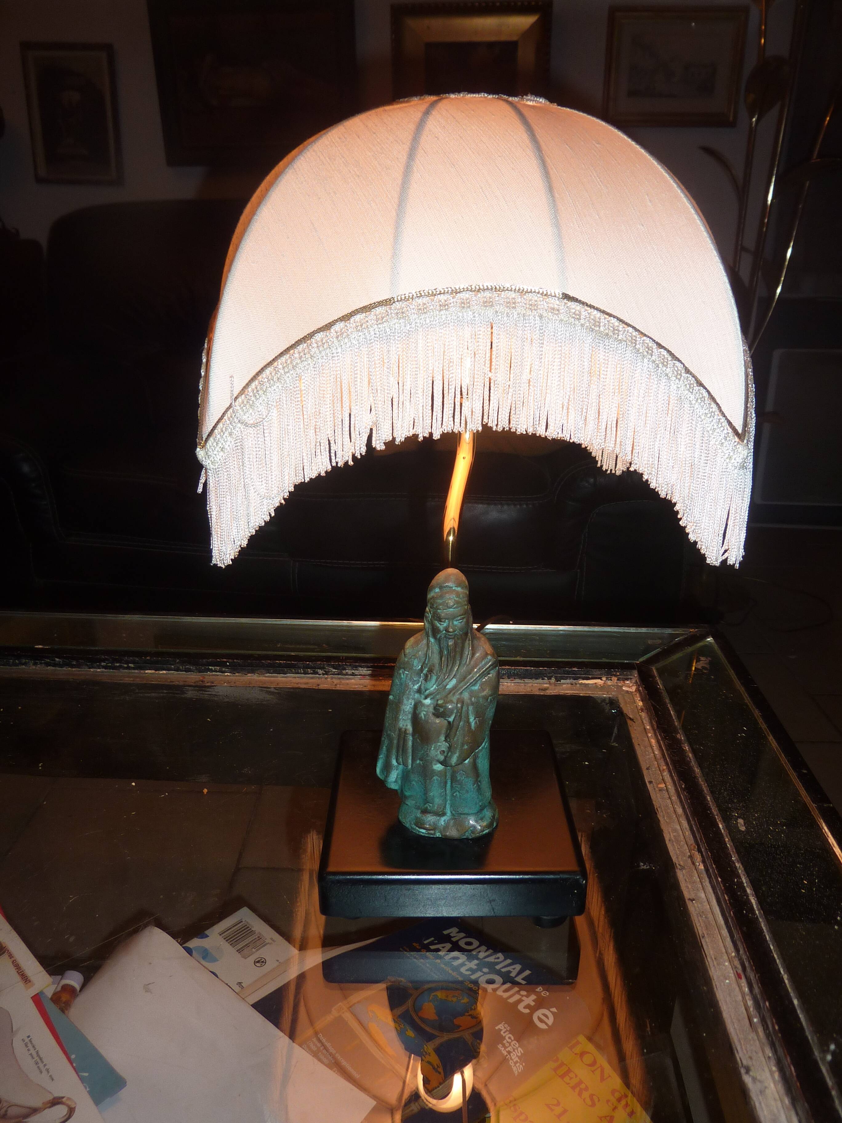 Bronze table lamp