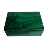 Jewelry box in malachite