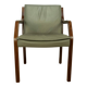 Armchair, Walter Knoll Art Collection, beech, leather, 1980s