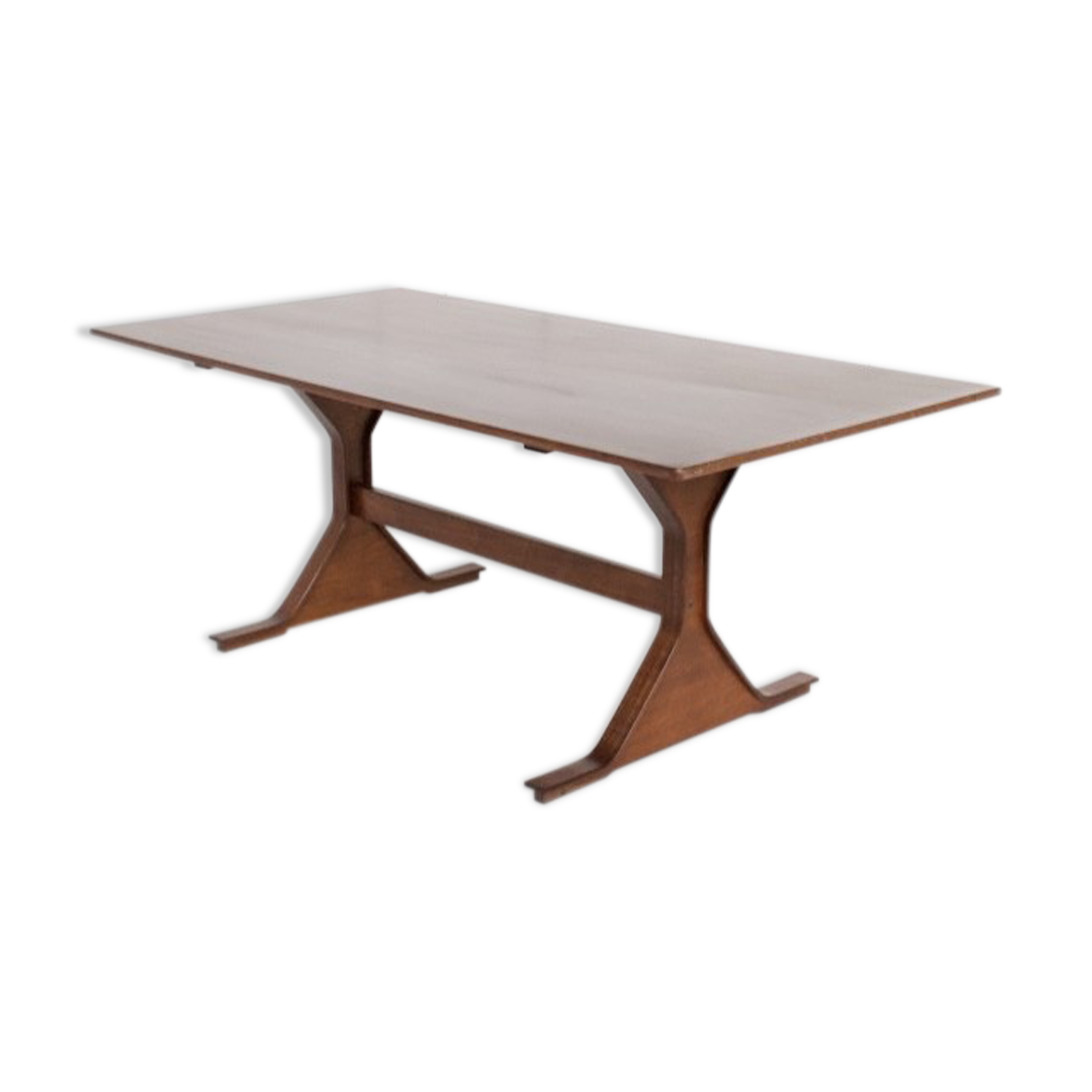 Table haute palissandre Gianfranco Frattini années 50' Bernini éditeur