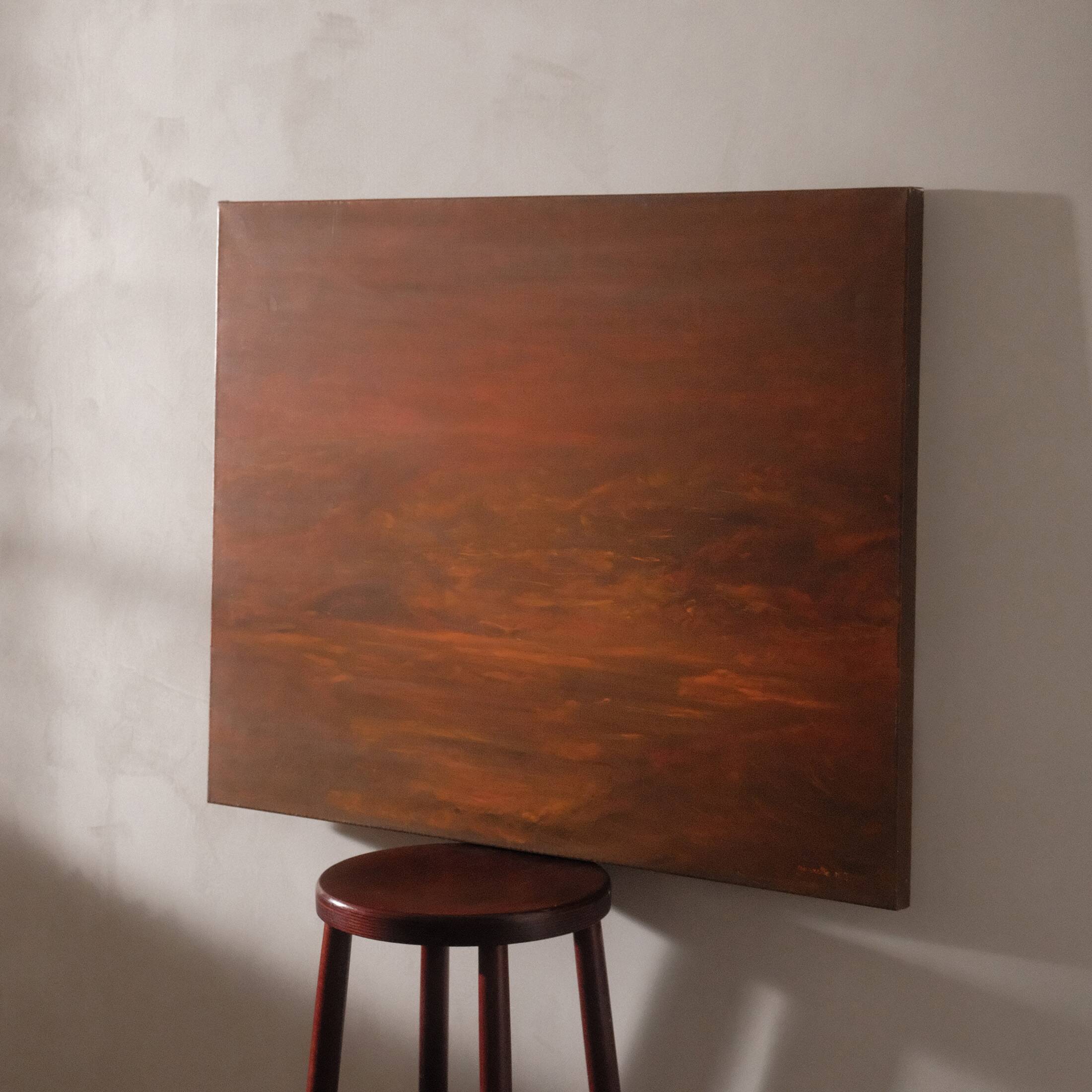 Painting, abstract landscape
