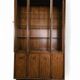 Late 20th Century Vintage Boho Drexel Campaign China Cabinet