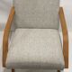 60s armchair reupholstered