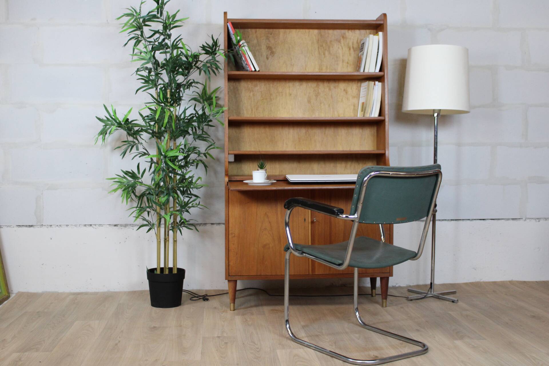 Teak bookcase, 1960 Denmark