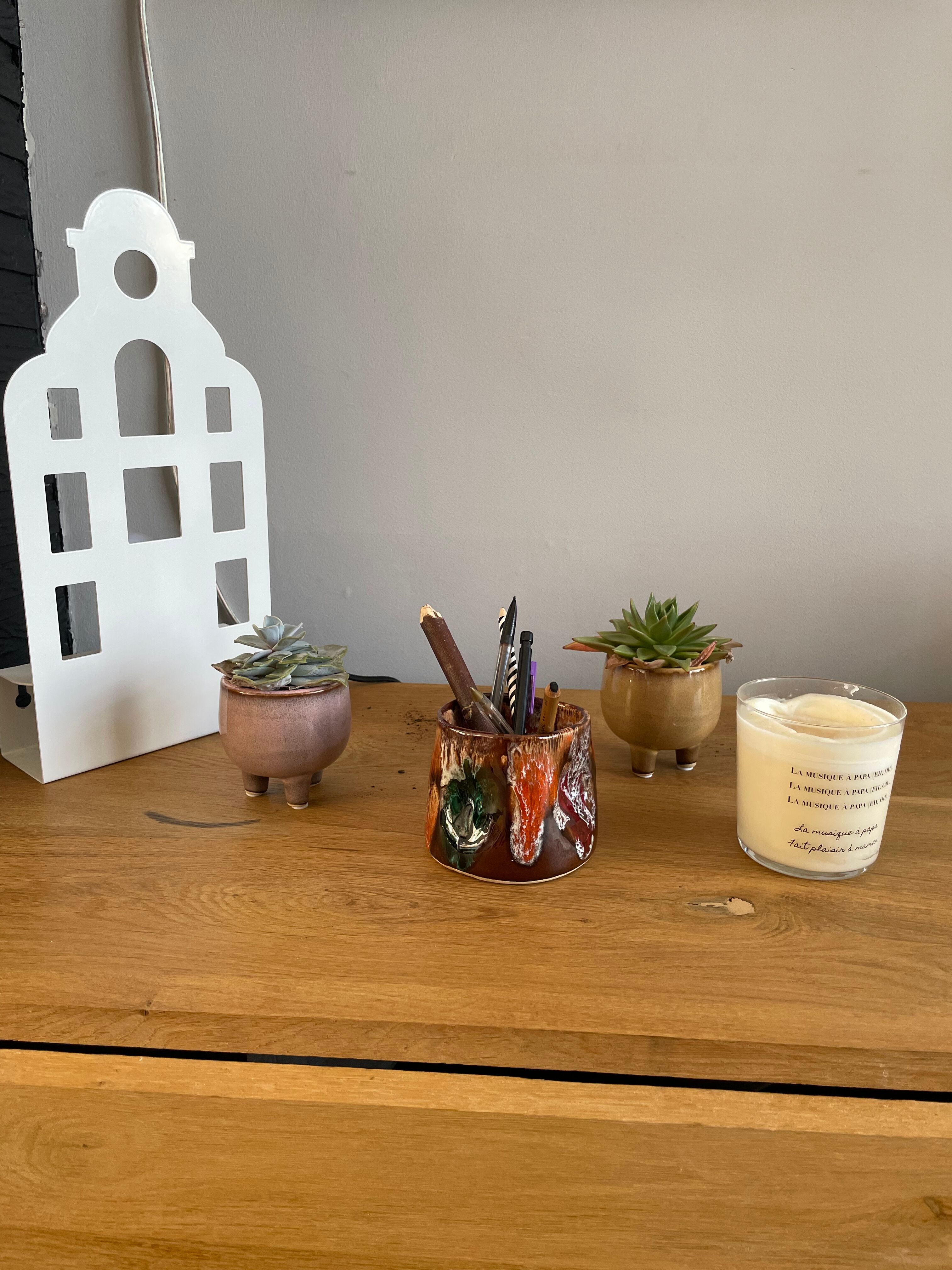 Crumpled pot Vallauris