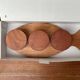 Sets of Swedish herring pots in ceramic and teak by Asa Lindberg for Sagaform, 2000s, set of 4.