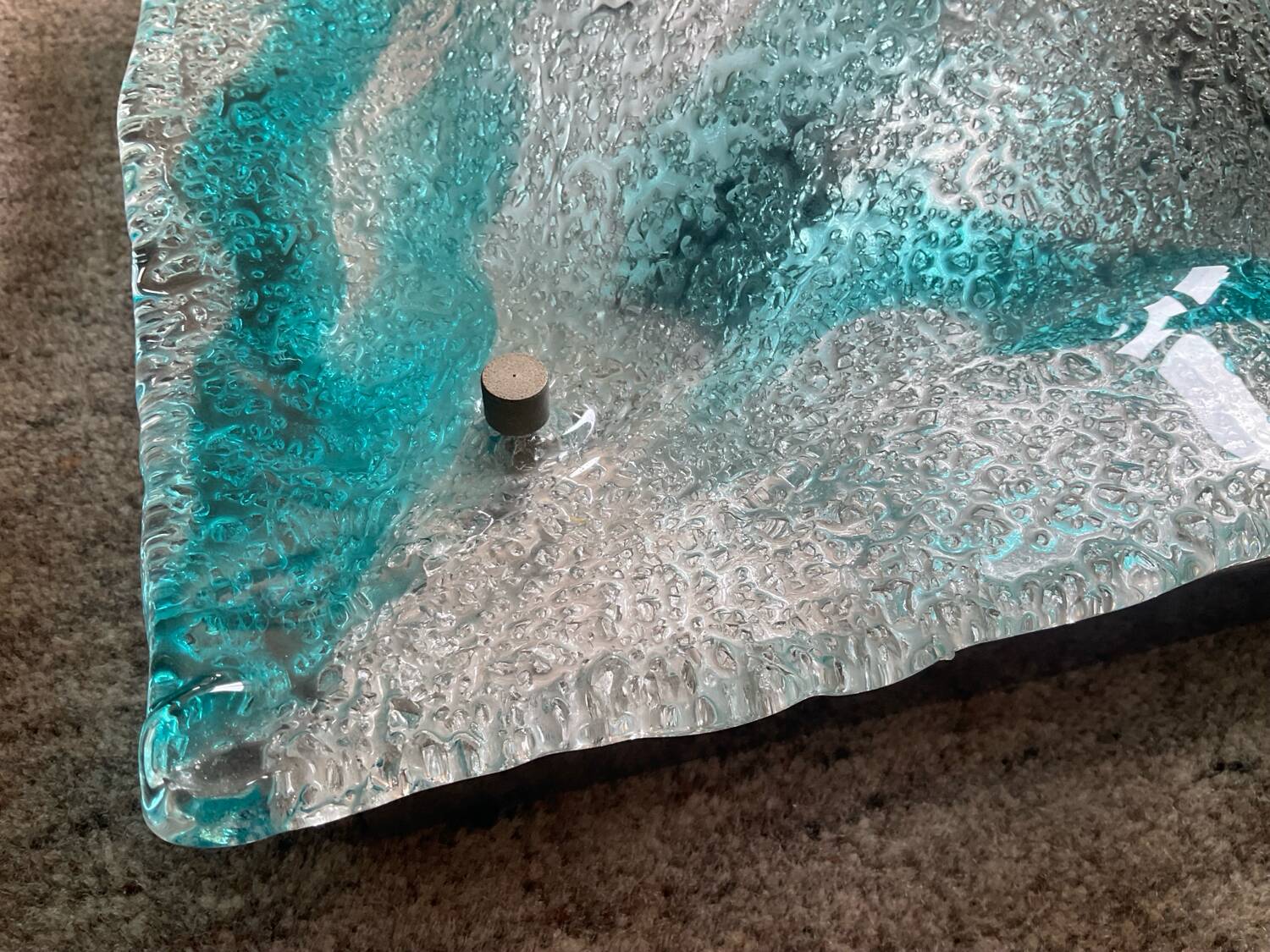 Applique Murano Mazzega en pâte de verre années 70