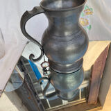 Tin pitcher