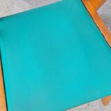 Light wood bridge armchair