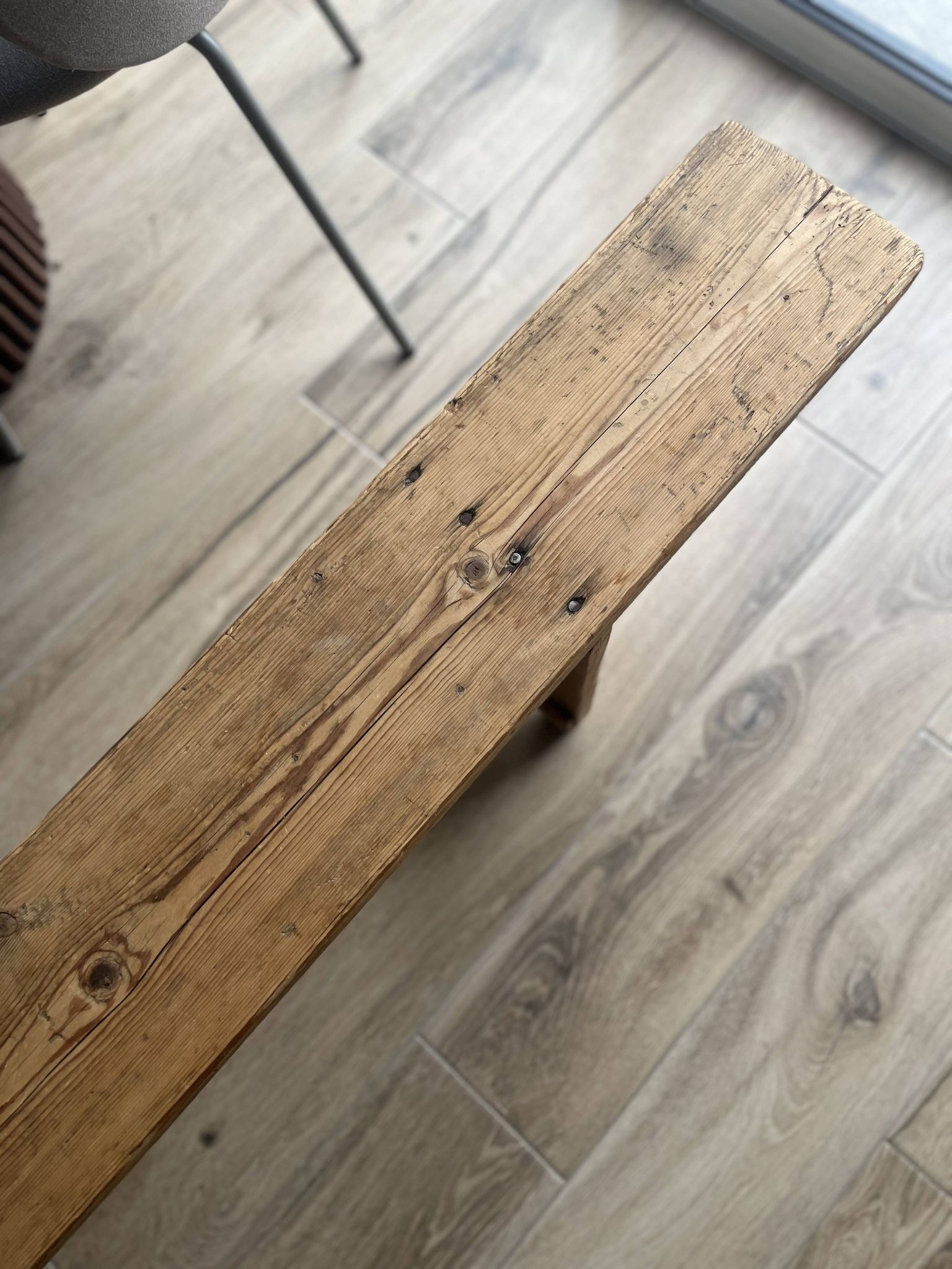 Banc en bois