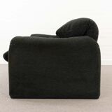 2-seater sofa & footstool maralunga by Vico Magistretti, Cassina