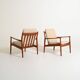 Pair of armchairs by Grete Jalk for Glostrup Møbelfabrik, 1960s