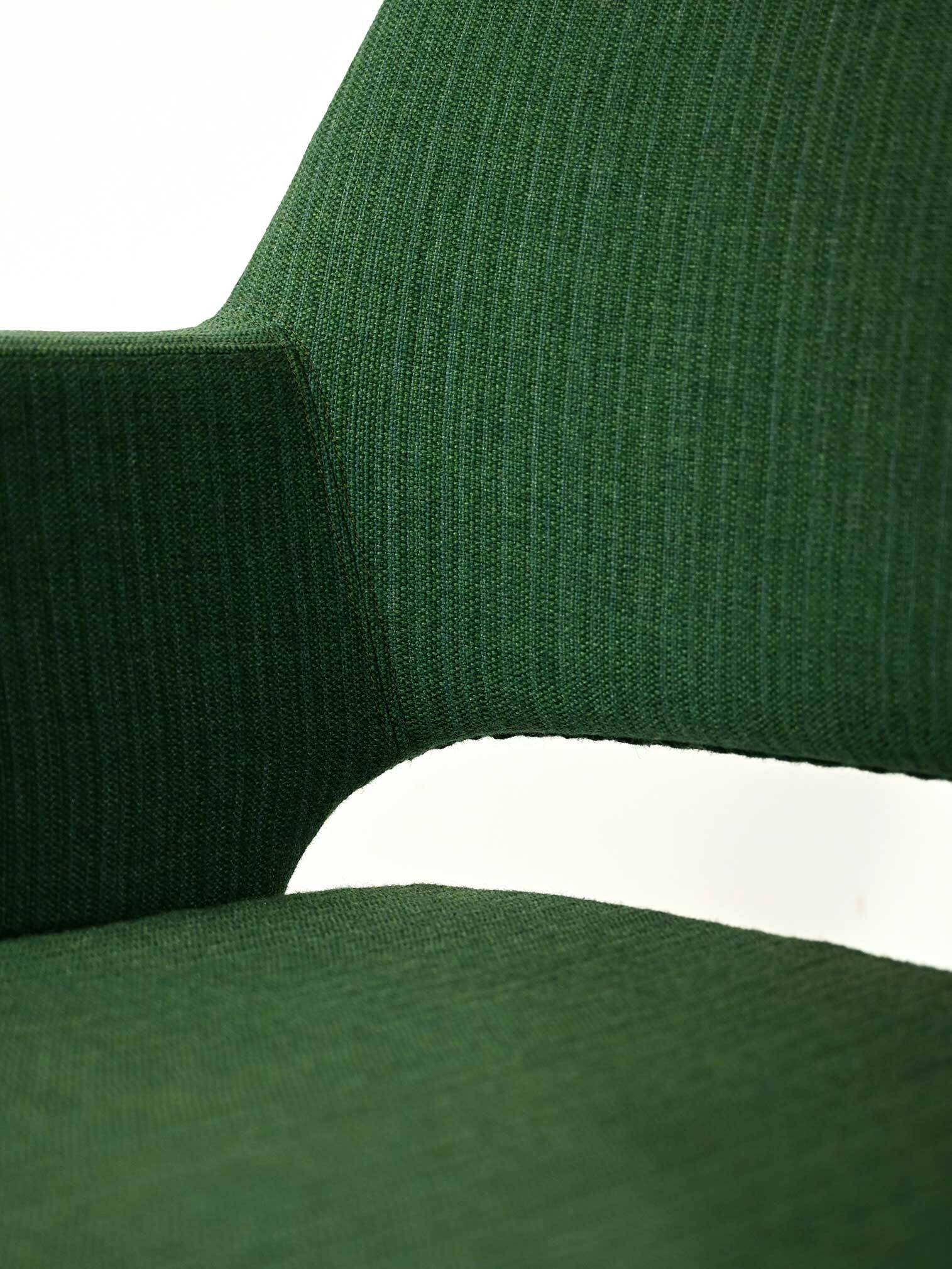 Oslosund armchair by Kinnarps in forest green, 1950s