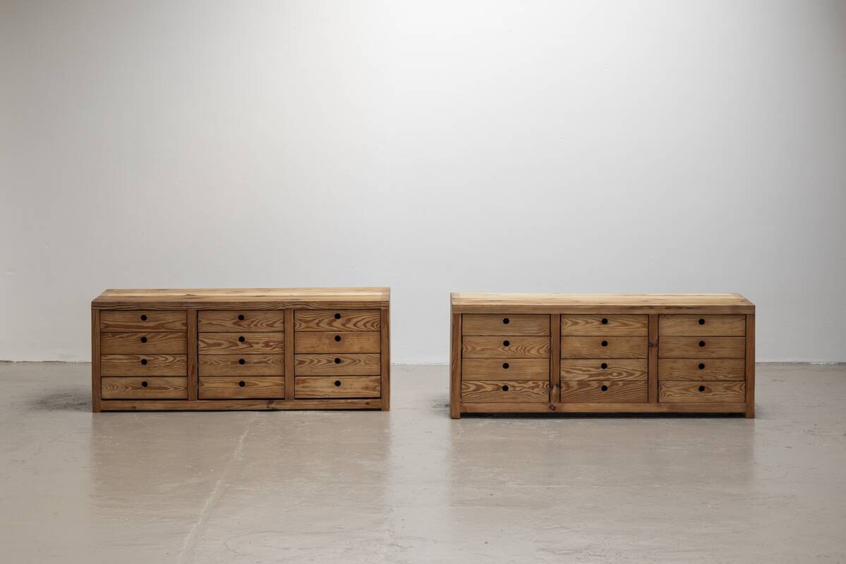 Set of 2 sideboards by Ate van Apeldoorn for Houtwerk Hattem