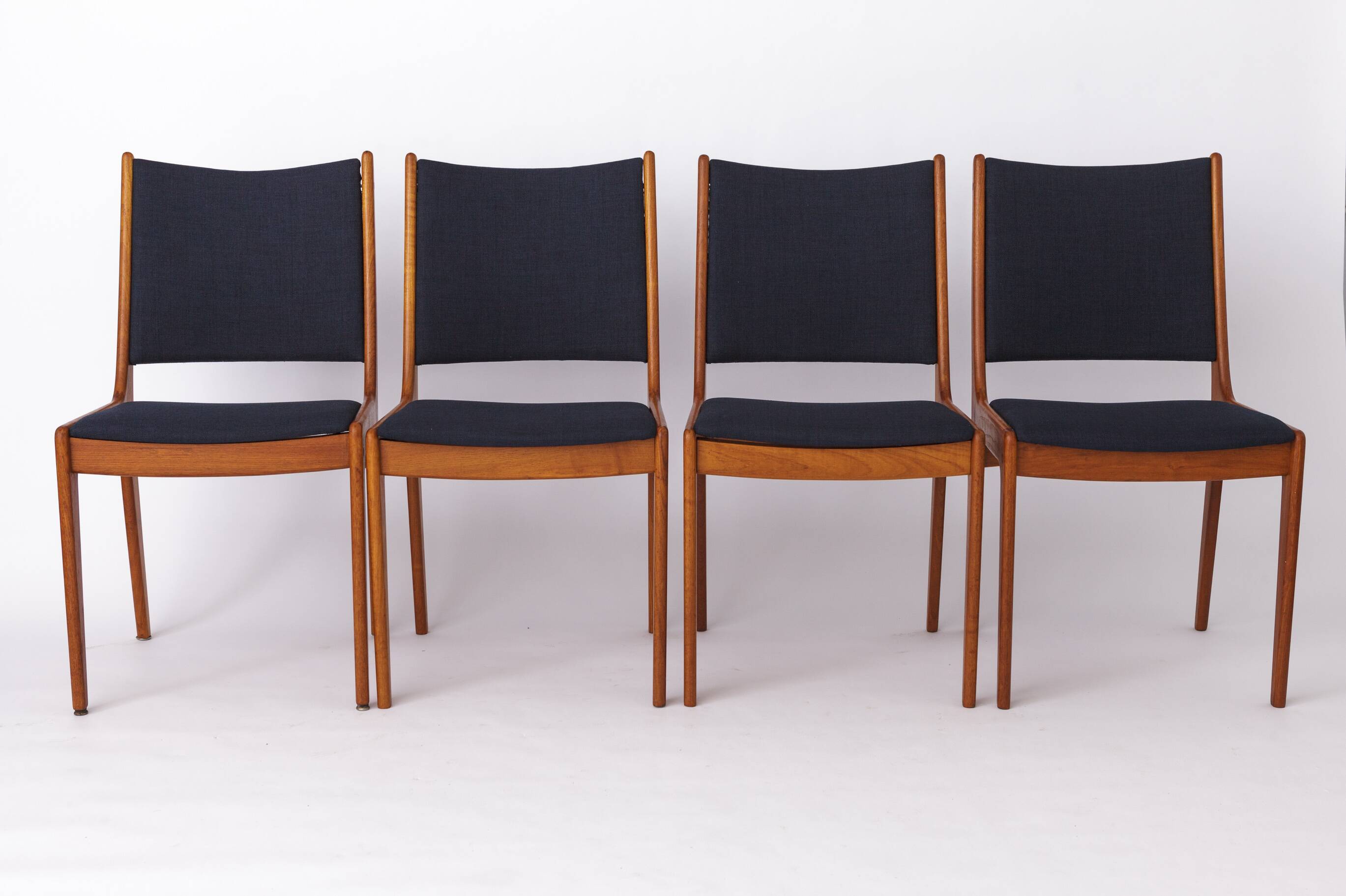 4 of 8 Johannes Andersen Dining Chairs | Danish Teak Mid-Century Design