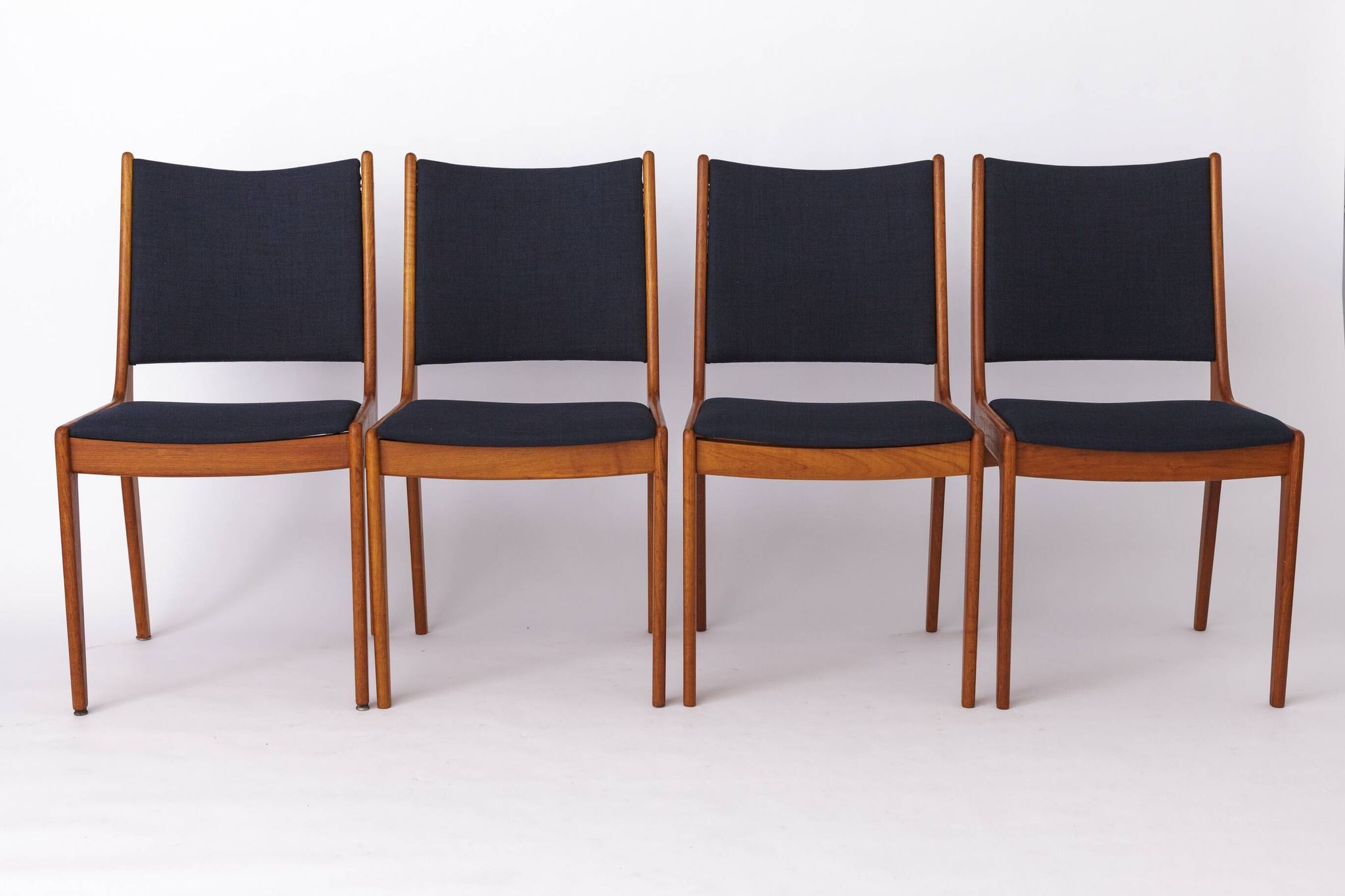 4 of 8 Johannes Andersen Dining Chairs | Danish Teak Mid-Century Design