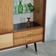 East German sideboard/glass cabinet from the 1960s