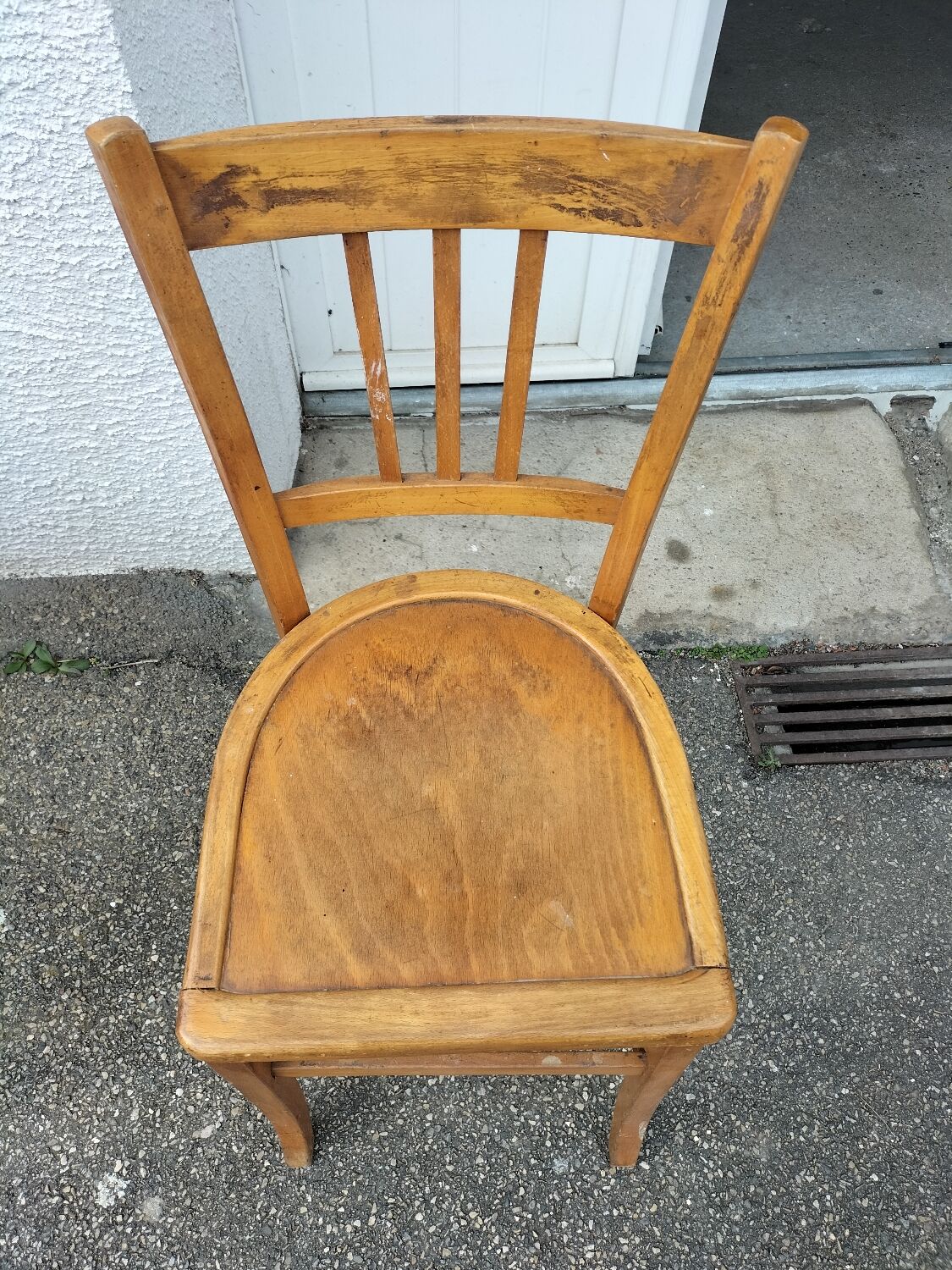 Wooden chairs