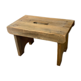 Rustic wooden bench