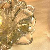 Murano blown glass bowl empty pocket