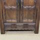 Small Breton wardrobe nineteenth in chestnut
