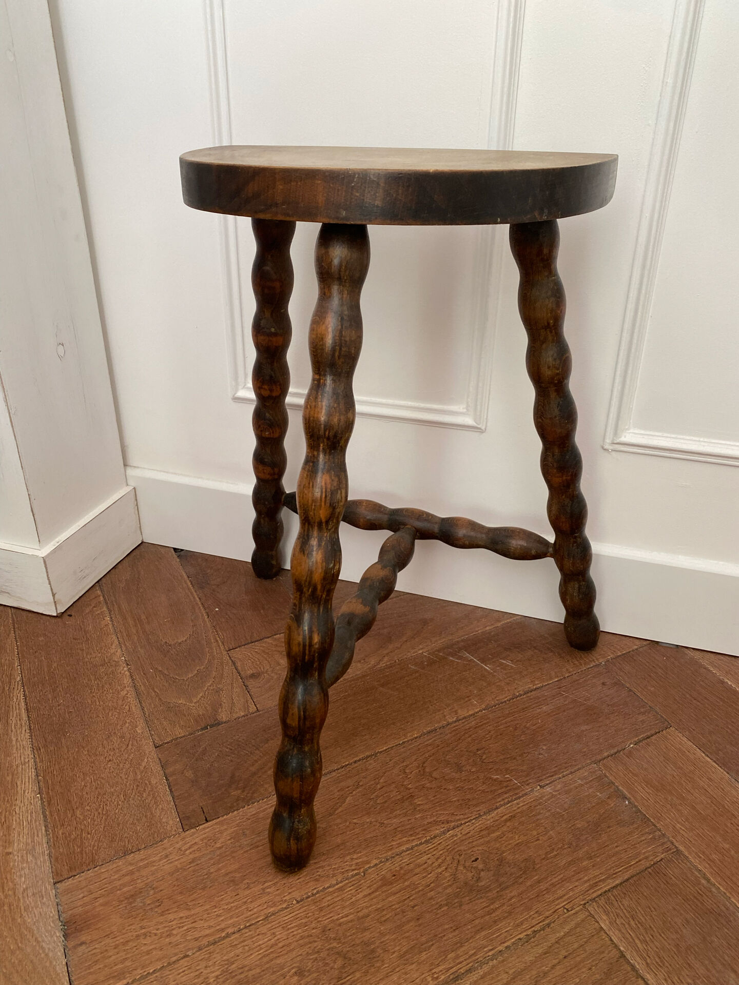 Vintage tripod stool