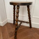 Vintage tripod stool