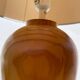 Large wooden lamp from IKEA, vintage design, 1980s