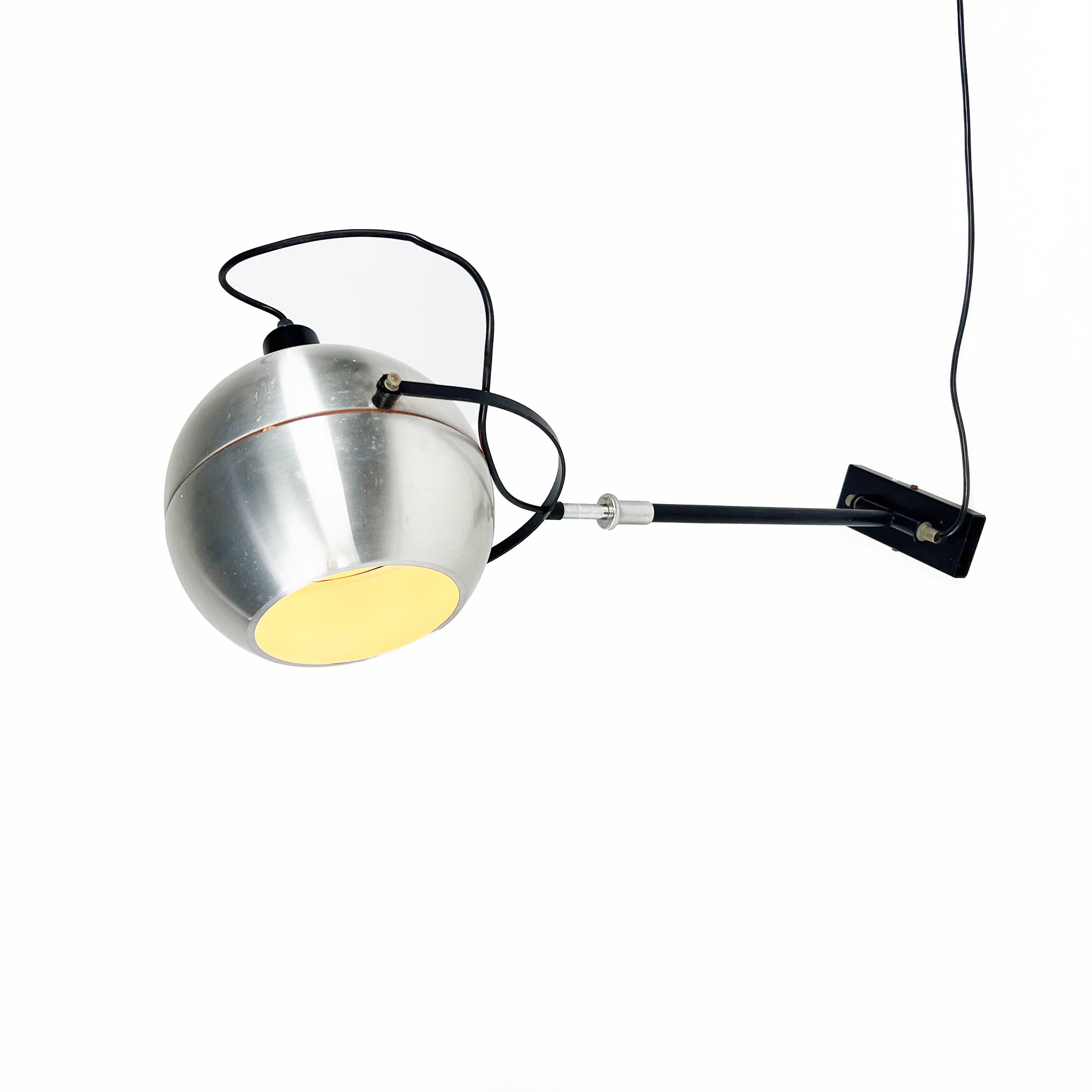 Mid Century Dijkstra Satellite Wall Lamp, 1960s